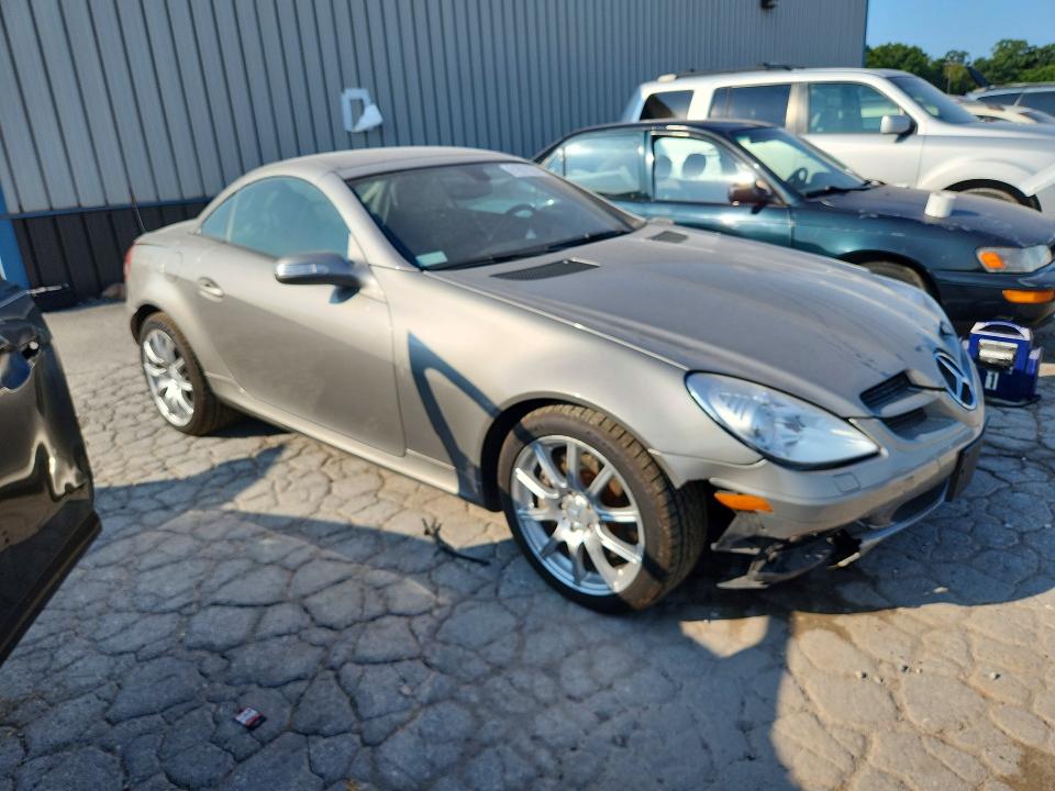 2006 Mercedes-benz Slk-class VIN WDBWK56F16F086677 COPART salvage auction — FRONT END, Pa - Certificate Of Salvage, sold $2,450 on 2026-08-03 (photo 4)