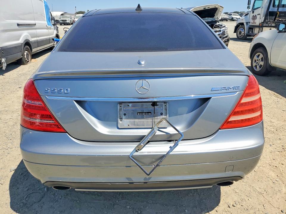2007 Mercedes-benz S-klasse VIN WDDNG71X67A054161 COPART salvage auction — FRONT END, Ca - Salvage Certificate, sold $1,200 on 2026-07-21 (photo 6)