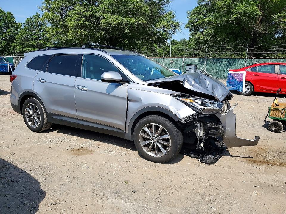 2017 Hyundai Santa fe VIN KM8SMDHFXHU170783 COPART salvage auction — FRONT END, Md - Certificate Of Title, sold $650 on 2026-07-28 (photo 4)