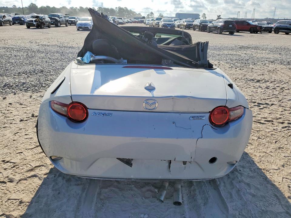 2016 Mazda Mx-5 miata VIN JM1NDAD71G0115076 COPART salvage auction — ALL OVER, Tx - Salvage Vehicle Title, sold $1,550 on 2026-07-31 (photo 6)