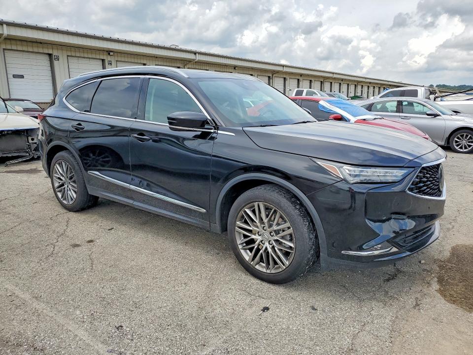 2022 Acura Mdx VIN 5J8YE1H84NL033711 COPART salvage auction — REAR END, Ky - Cert Of Title-Salvage, sold $20,100 on 2026-08-24 (photo 4)