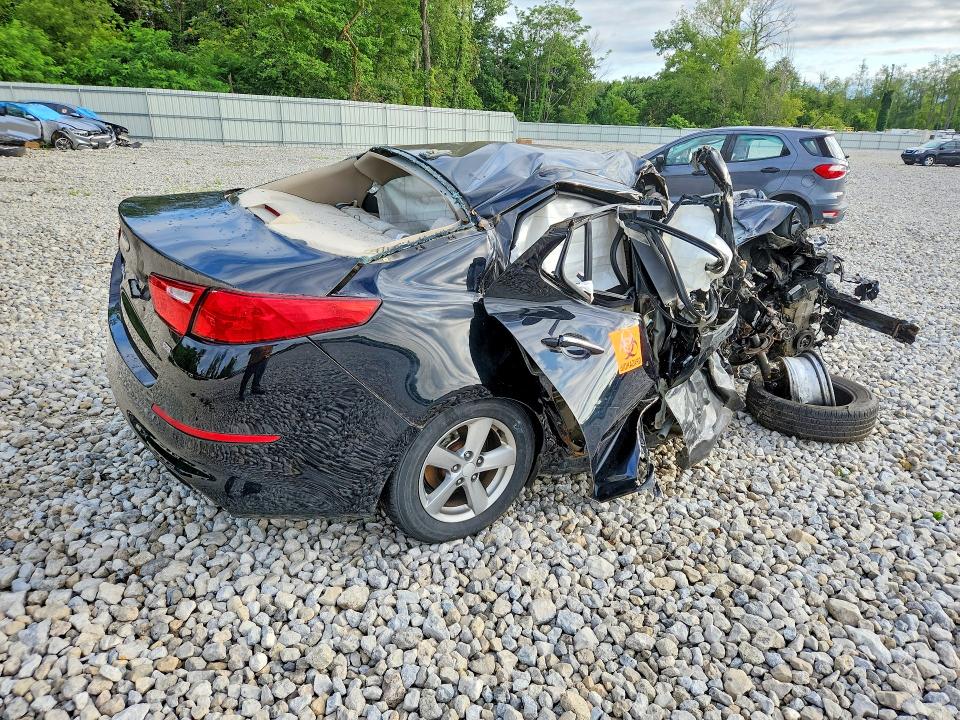 2014 Kia Optima VIN 5XXGM4A78EG303622 COPART salvage auction — ALL OVER, Oh - Cert Of Title-Salvage, sold $80 on 2026-07-31 (photo 3)