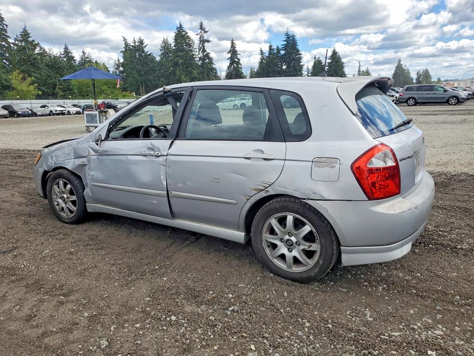 2005 Kia Spectra VIN KNAFE161755113808 COPART salvage auction — FRONT END, WA - BILL OF SALE, sold $250 on 2026-07-31 (photo 2)