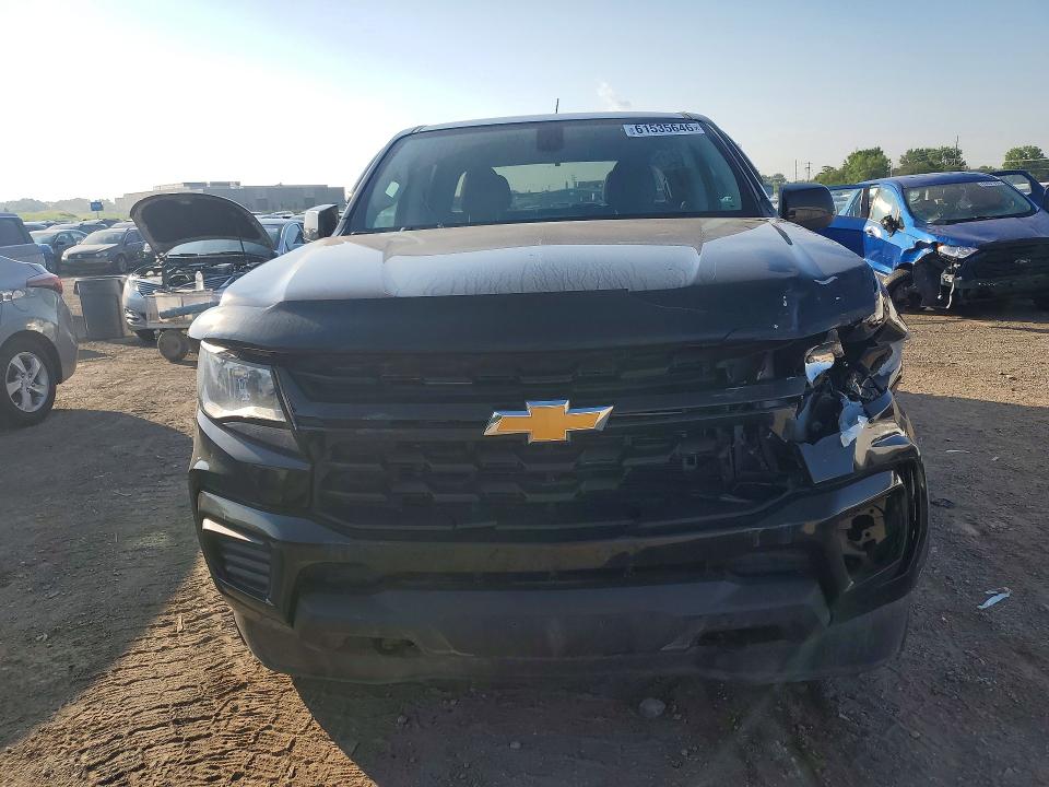 2021 Chevrolet Colorado VIN 1GCGTBEN6M1208549 COPART salvage auction — FRONT END, IA - CERT OF TITLE-SALVAGE TITLE, sold $7,200 on 2026-07-31 (photo 5)