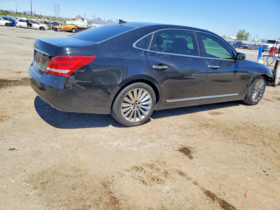 2016 Hyundai Equus VIN KMHGH4JH3GU105794 COPART salvage auction — FRONT END, AZ - CERT OF TITLE - SALVAGE, sold $1,600 on 2026-07-24 (photo 3)