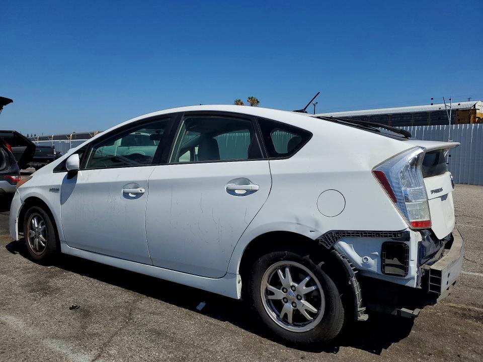 2010 Toyota Prius VIN JTDKN3DU5A0019783 COPART salvage auction — MINOR DENT/SCRATCHES, CA - CERT OF TITLE-SALVAGED, sold $1,250 on 2026-07-28 (photo 2)