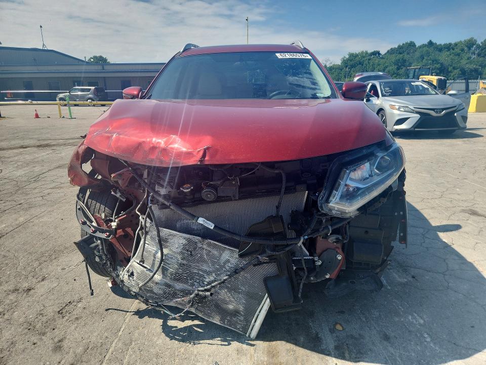 2016 Nissan Rogue VIN 5N1AT2MT2GC776114 COPART salvage auction — FRONT END, Salvage Title, sold $2,100 on 2026-07-27 (photo 5)