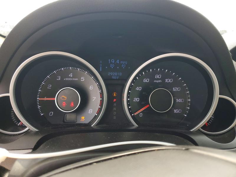 2012 Acura Tl VIN 19UUA8F51CA029295 COPART salvage auction — FRONT END, Ok - Certificate Of Title, sold $500 on 2026-07-10 (photo 9)