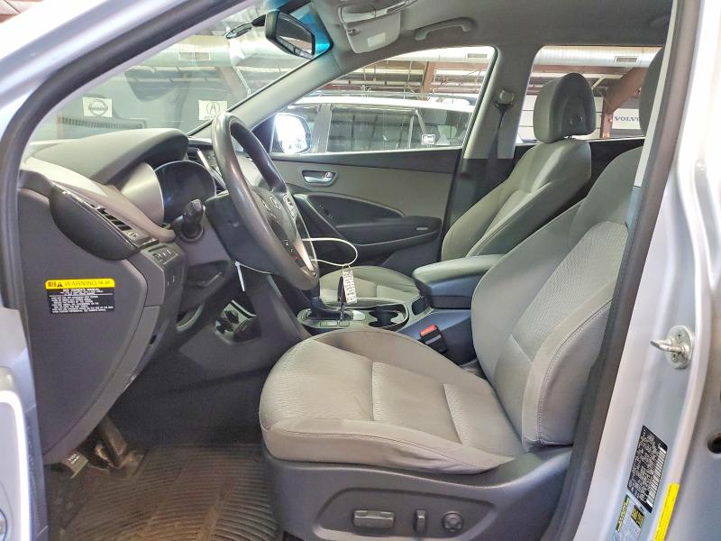 2015 Hyundai Santa fe VIN KM8SMDHF7FU112112 COPART salvage auction — FRONT END, CT - CERTIFICATE OF TITLE, sold $2,700 on 2026-07-24 (photo 7)