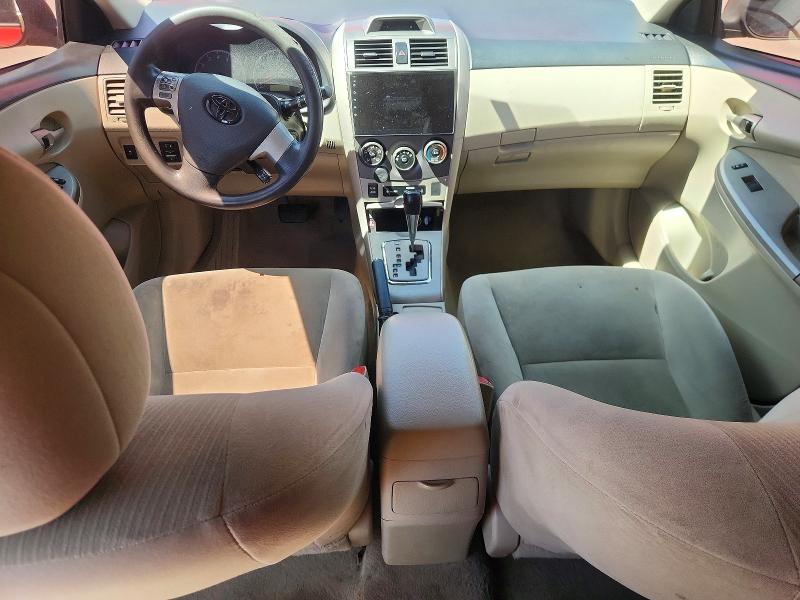 2012 Toyota Corolla VIN 5YFBU4EE2CP022908 COPART salvage auction — SIDE, TX - SALVAGE VEHICLE TITLE (P), sold $650 on 2026-07-23 (photo 8)