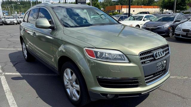 2007 Audi Q7 VIN WA1BY74L47D091995 COPART salvage auction — NORMAL WEAR, WA - VEHICLE CERT OF OWNERSHIP-TITL (P), sold $250 on 2026-07-28 (photo 1)