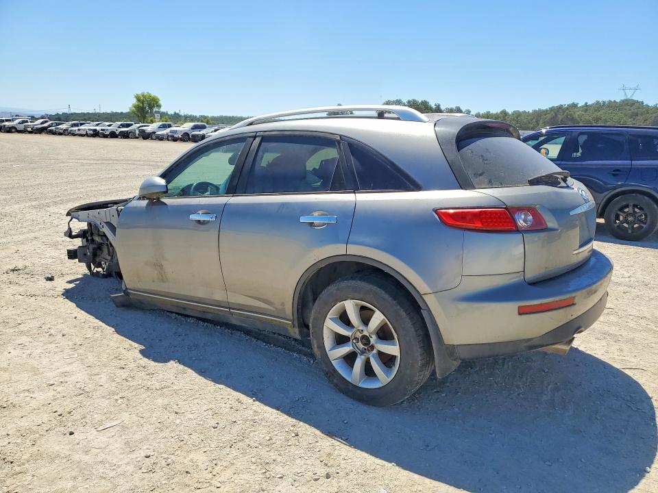 2004 Infiniti Fx35 VIN JNRAS08W64X224541 COPART salvage auction — FRONT END, Ca - Acq Bos - Post Sale - Salvage, sold $50 on 2026-07-31 (photo 2)