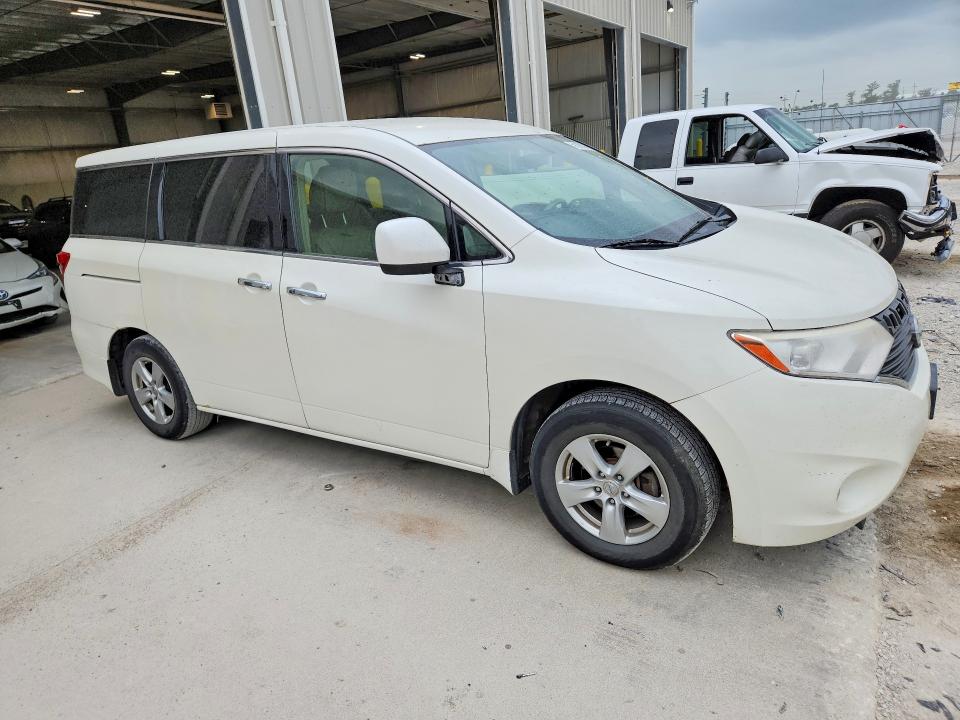 2015 Nissan Quest VIN JN8AE2KP4F9123465 COPART salvage auction — MINOR DENT/SCRATCHES, Ne - Cert Of Title-Salvage, sold $225 on 2026-07-21 (photo 4)