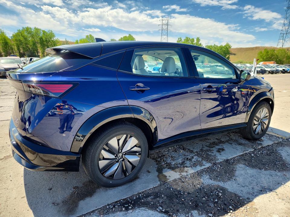 2024 Nissan Ariya VIN JN1CF0BB1RM735914 COPART salvage auction — FRONT END, Co - Salvage Title, sold $11,500 on 2026-08-24 (photo 3)