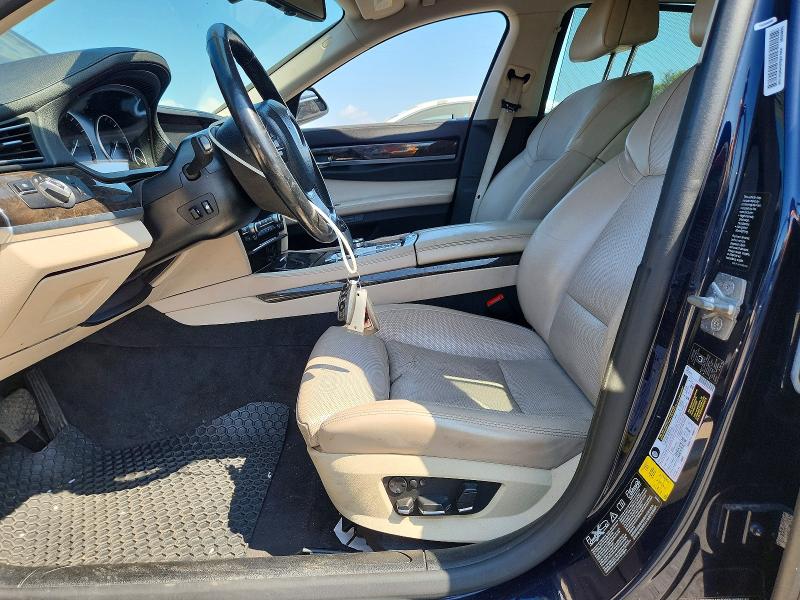 2012 BMW 7er VIN WBAKC8C54CC436680 COPART salvage auction — MINOR DENT/SCRATCHES, Ny - Certificate Of Title, sold $1,000 on 2026-07-22 (photo 7)