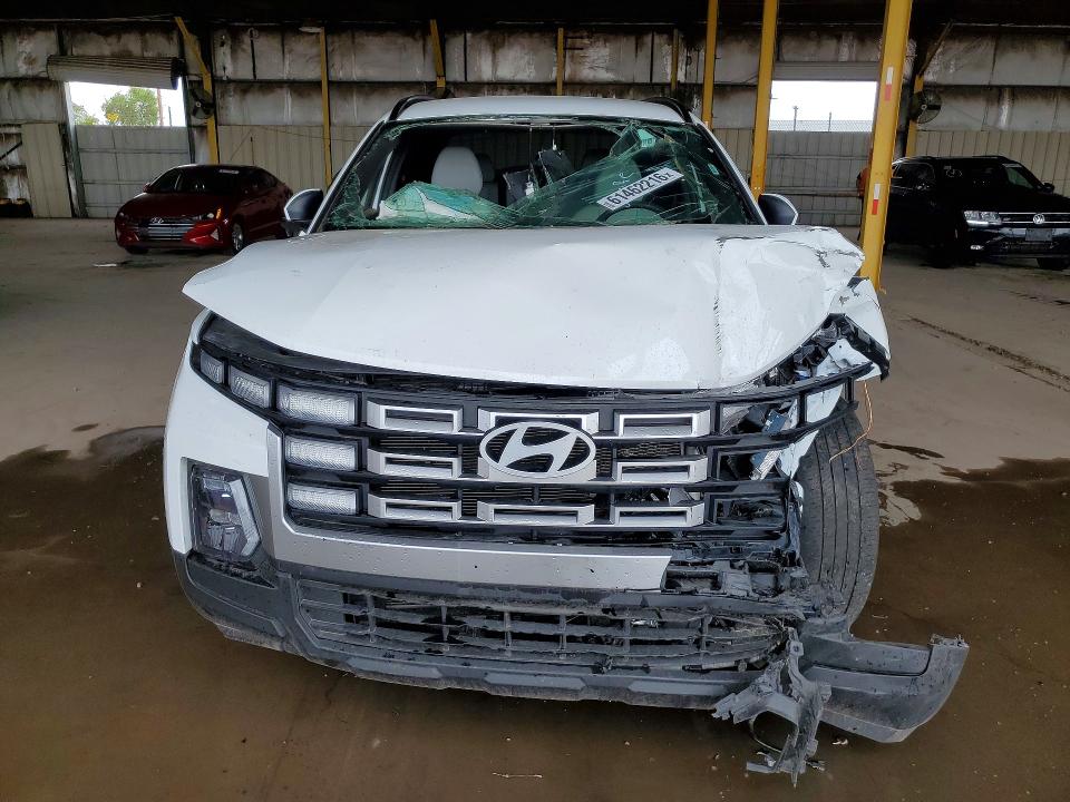 2025 Hyundai Santa cruz VIN 5NTJBDDE3SH137582 COPART salvage auction — FRONT END, Ca - Non-Repairable Vehicle Cert, sold $8,800 on 2026-07-29 (photo 5)