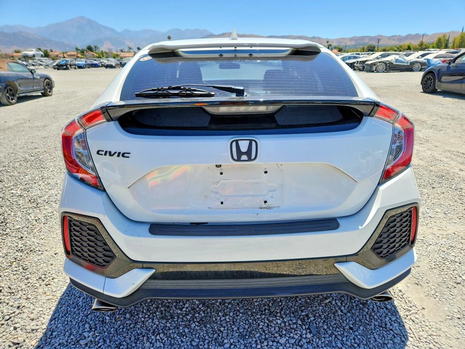 2018 Honda Civic VIN SHHFK7H54JU402621 COPART salvage auction — FRONT END, Ca - Salvage Certificate, sold $550 on 2026-07-22 (photo 6)