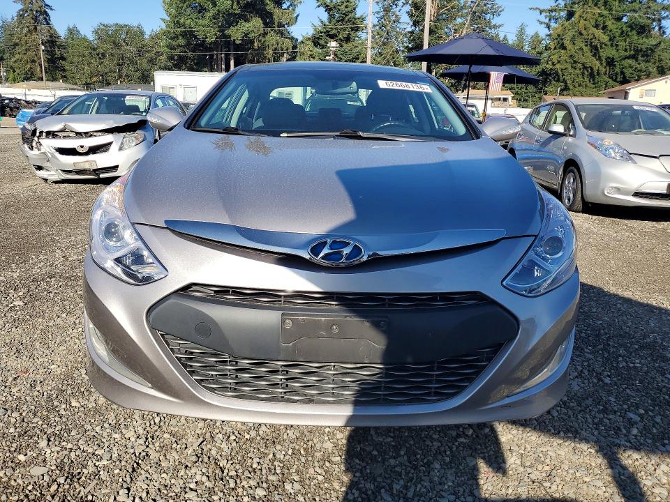 2014 Hyundai Sonata VIN KMHEC4A49EA105526 COPART salvage auction — REAR END, Wa - Bill Of Sale, sold $2,550 on 2026-07-31 (photo 5)