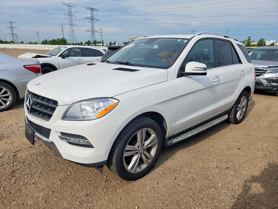 2014 Mercedes-benz M-klasse VIN 4JGDA5HB3EA432693 — COPART salvage auction photo