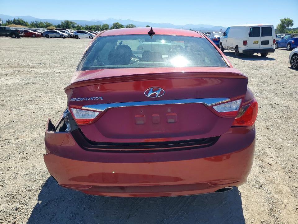 2013 Hyundai Sonata VIN 5NPEC4AC0DH712272 COPART salvage auction — FRONT END, CA - SALVAGE CERTIFICATE, sold $60 on 2026-07-24 (photo 6)