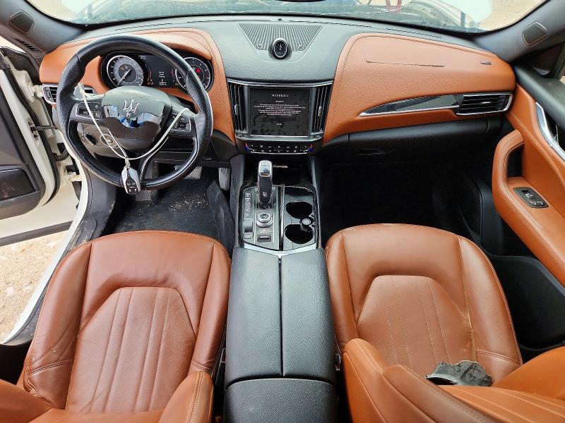 2021 Maserati Levante VIN ZN661YUAXMX359666 COPART salvage auction — FRONT END, Tx - Cert Of Title-Rebuilt Salvage (P), sold $6,200 on 2026-08-20 (photo 8)