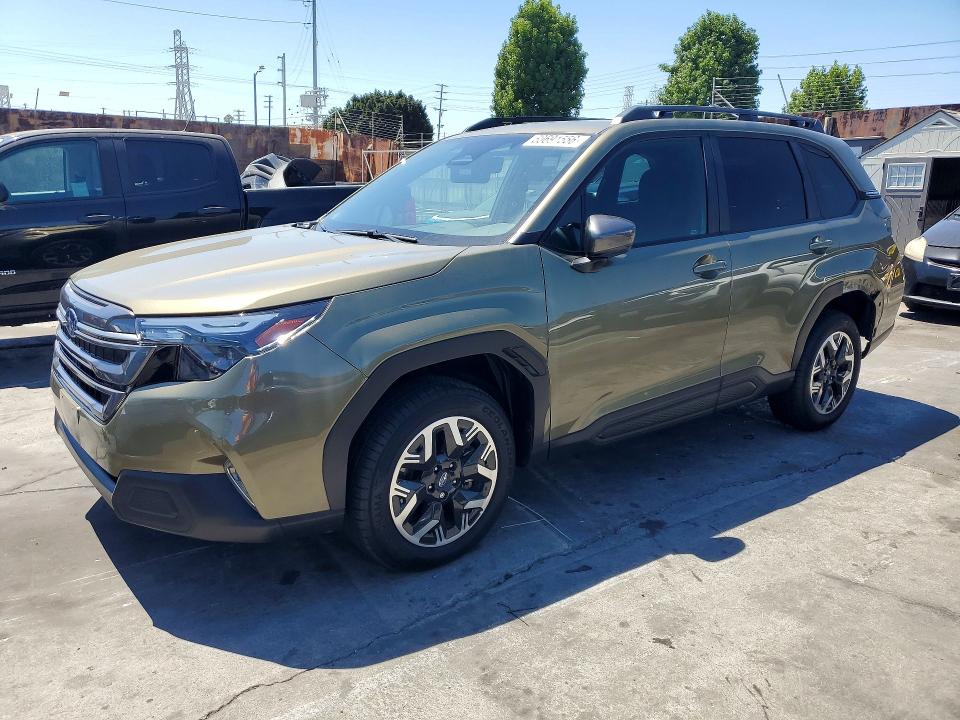 2025 Subaru Forester VIN JF2SLDDC1SH519849 COPART salvage auction — REAR END, Ca - Salvage Certificate, sold $12,400 on 2026-08-26 (photo 1)