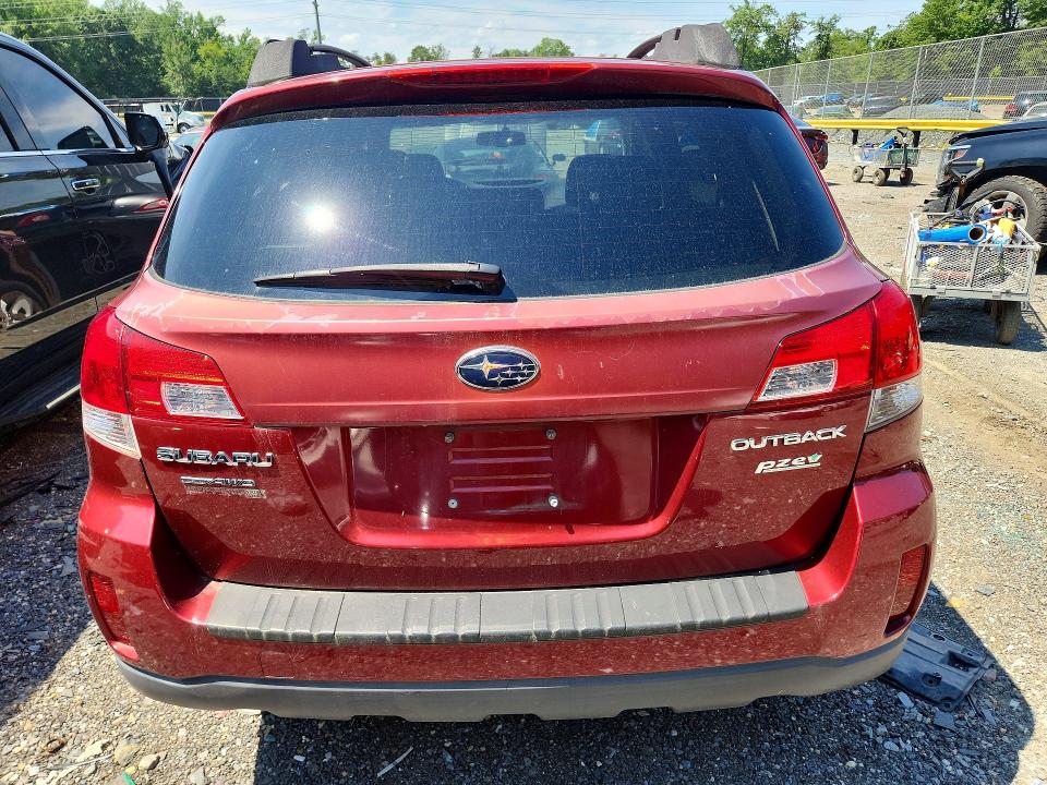 2013 Subaru Outback VIN 4S4BRBCC2D3283775 COPART salvage auction — REAR END, VA - CERTIFICATE OF TITLE, sold $575 on 2026-07-28 (photo 6)