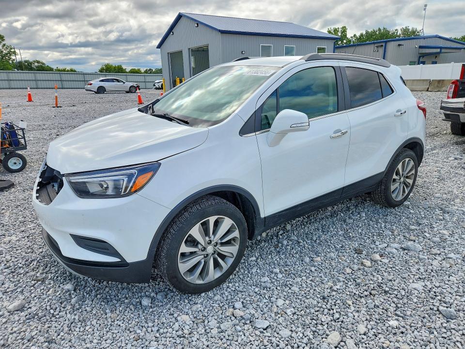 2019 Buick Encore VIN KL4CJESB3KB822508 COPART salvage auction — FRONT END, Oh - Cert Of Title-Salvage, sold $2,450 on 2026-07-31 (photo 1)