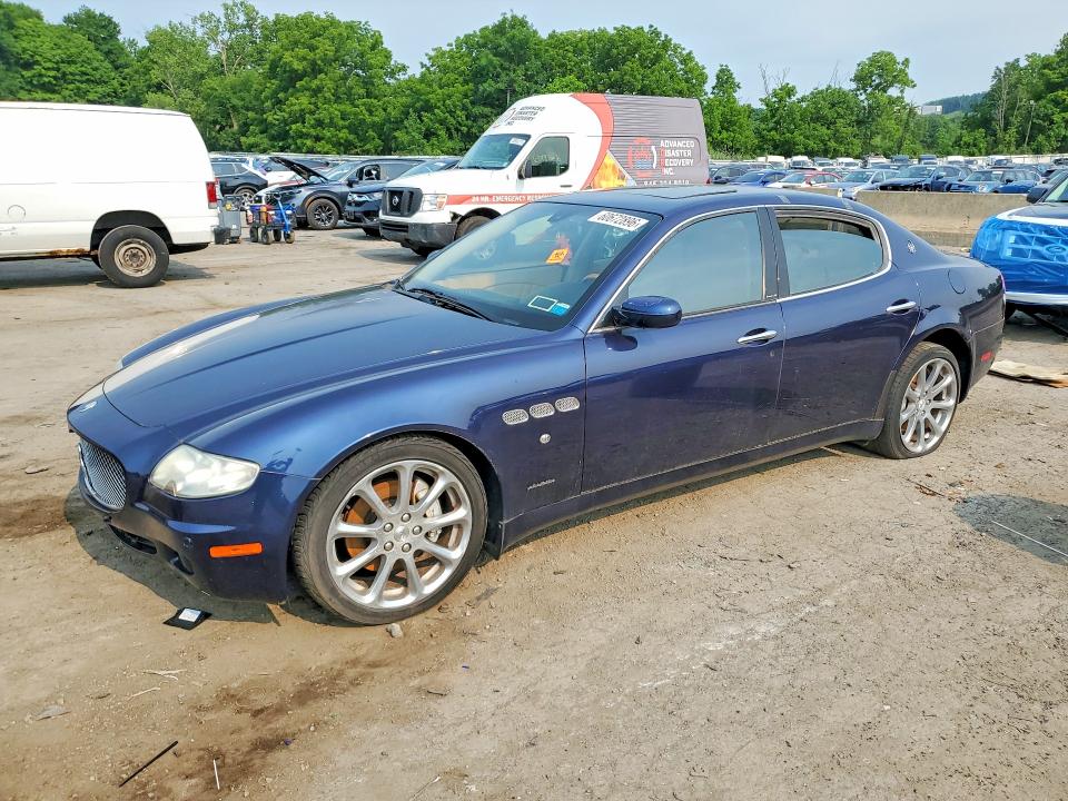 2007 Maserati Quattroporte VIN ZAMFE39A670029369 COPART salvage auction — MINOR DENT/SCRATCHES, Nj - Certificate Of Title (P), sold $875 on 2026-07-30 (photo 1)