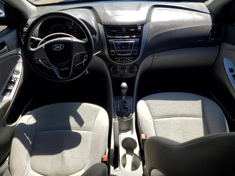 2016 Hyundai Accent VIN KMHCT4AE3GU036608 COPART salvage auction — FRONT END, Co - Public - Salvage Title, sold $675 on 2026-07-14 (photo 8)