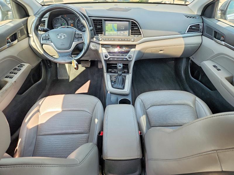 2017 Hyundai Elantra VIN KMHD84LF6HU355739 COPART salvage auction — REAR END, Pa - Certificate Of Salvage, sold $4,200 on 2026-07-17 (photo 8)