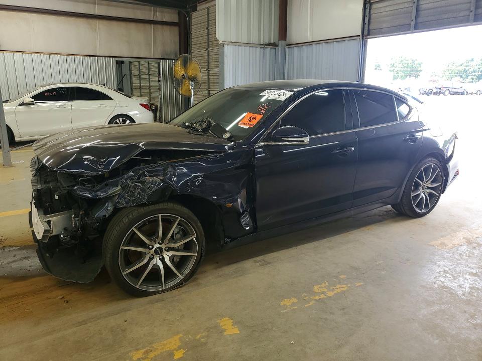 2026 Genesis G70 VIN KMTG14SC2TU165332 COPART salvage auction — FRONT END, Fl - Cert Of Title Slvg Rebuildable, sold $11,900 on 2026-07-29 (photo 1)