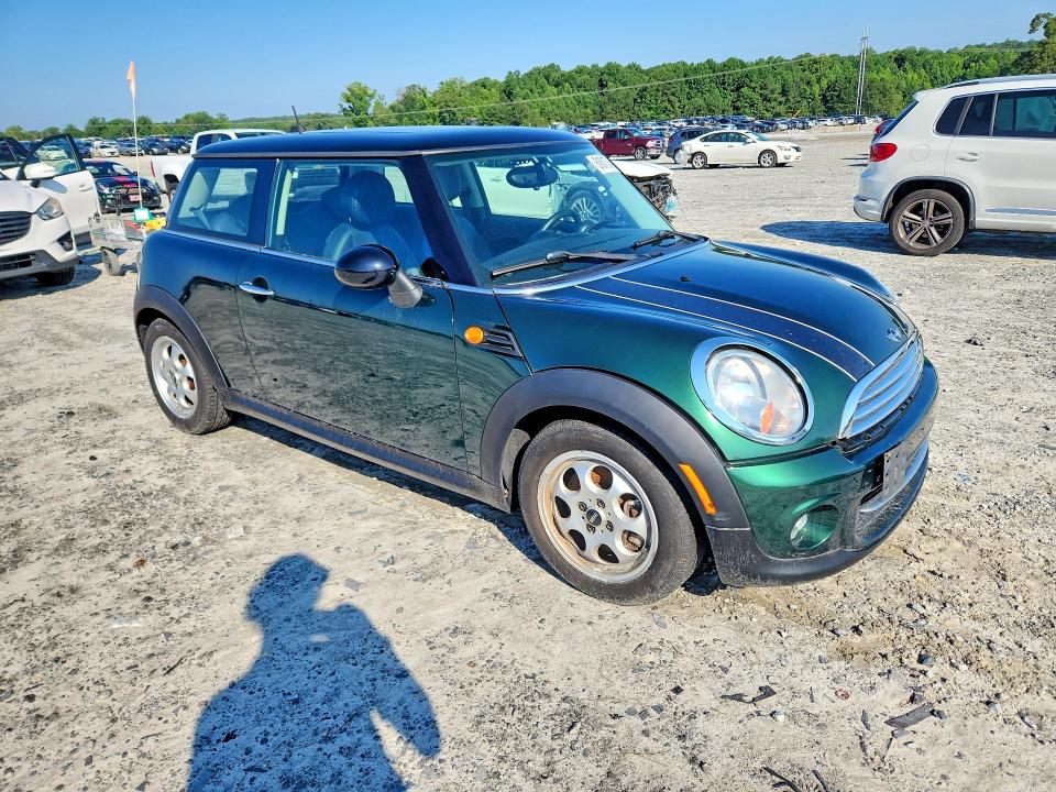 2012 Mini Cooper VIN WMWSU3C55CT367904 COPART salvage auction — MINOR DENT/SCRATCHES, Md - Cert Of Title-Rebuilt Salvage (P), sold $300 on 2026-07-22 (photo 4)