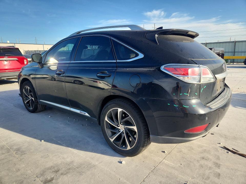 2014 Lexus Rx VIN JTJBC1BA0E2068111 COPART salvage auction — FRONT END, Tx - Salvage Vehicle Title, sold $3,050 on 2026-07-14 (photo 2)