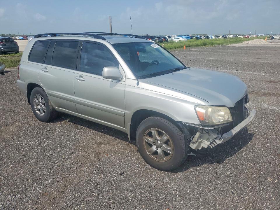 2004 Toyota Highlander VIN JTEDP21A340003914 COPART salvage auction — FRONT END, FL - CERT OF TITLE SLVG REBUILDABLE, sold $1,050 on 2026-07-20 (photo 4)
