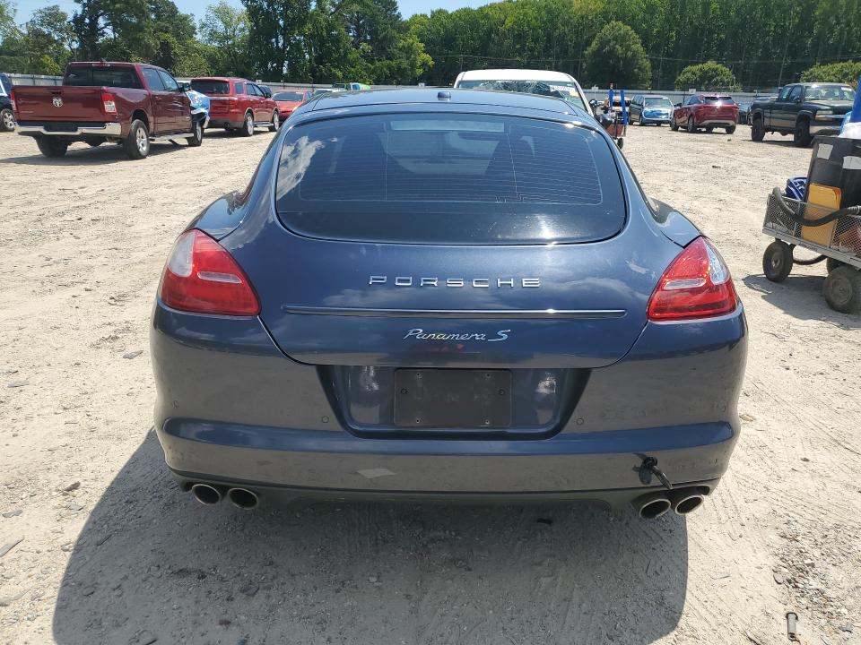 2010 Porsche Panamera VIN WP0AB2A79AL063040 COPART salvage auction — FRONT END, VA - CERT OF TITLE - SALVAGE, sold $1,200 on 2026-08-11 (photo 6)