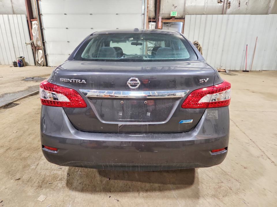 2013 Nissan Sentra VIN 3N1AB7AP8DL634106 COPART salvage auction — MINOR DENT/SCRATCHES, AK - CERTIFICATE OF VEHICLE TITLE, sold $625 on 2026-07-21 (photo 6)