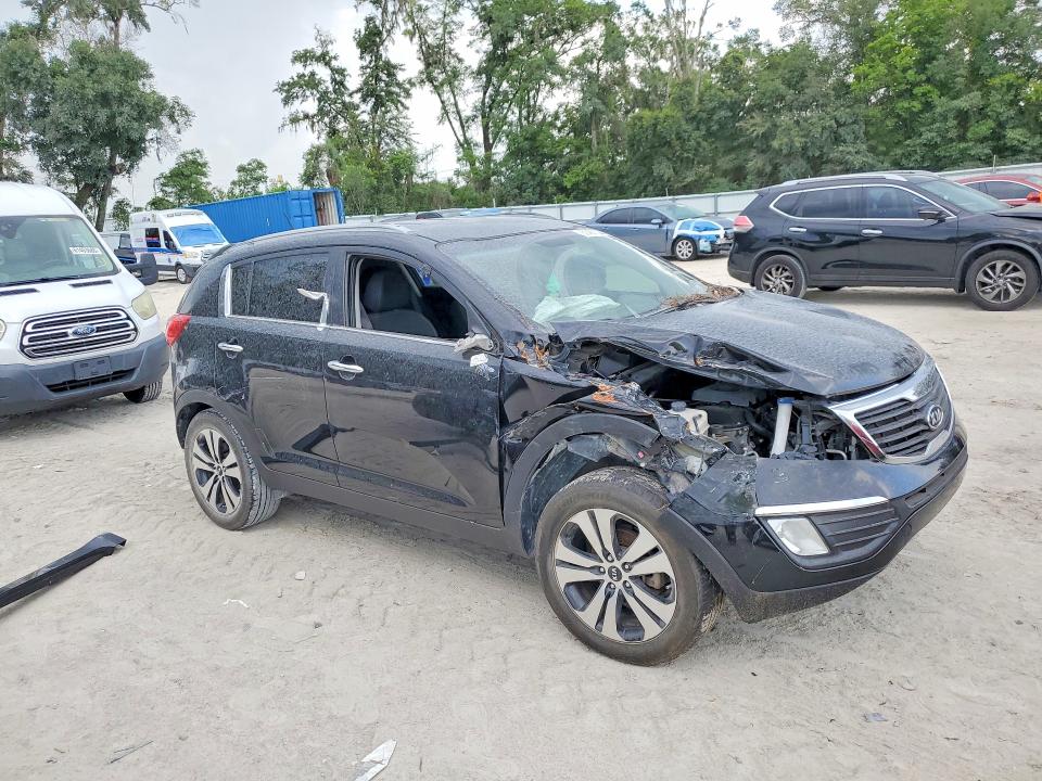 2011 Kia Sportage VIN KNDPC3A24B7145186 COPART salvage auction — FRONT END, FL - CERTIFICATE OF TITLE, sold $300 on 2026-07-21 (photo 4)