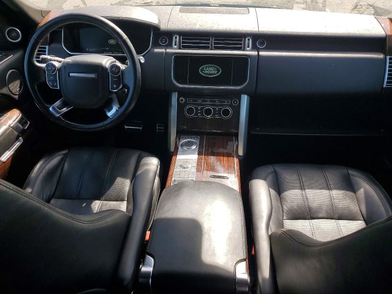 2016 Land rover RANGE ROVER VIN SALGS2EF7GA309950 COPART salvage auction — MINOR DENT/SCRATCHES, CA - DIS/DLR/EXP ONLY CLEAN TITLE, sold $3,150 on 2026-07-27 (photo 8)