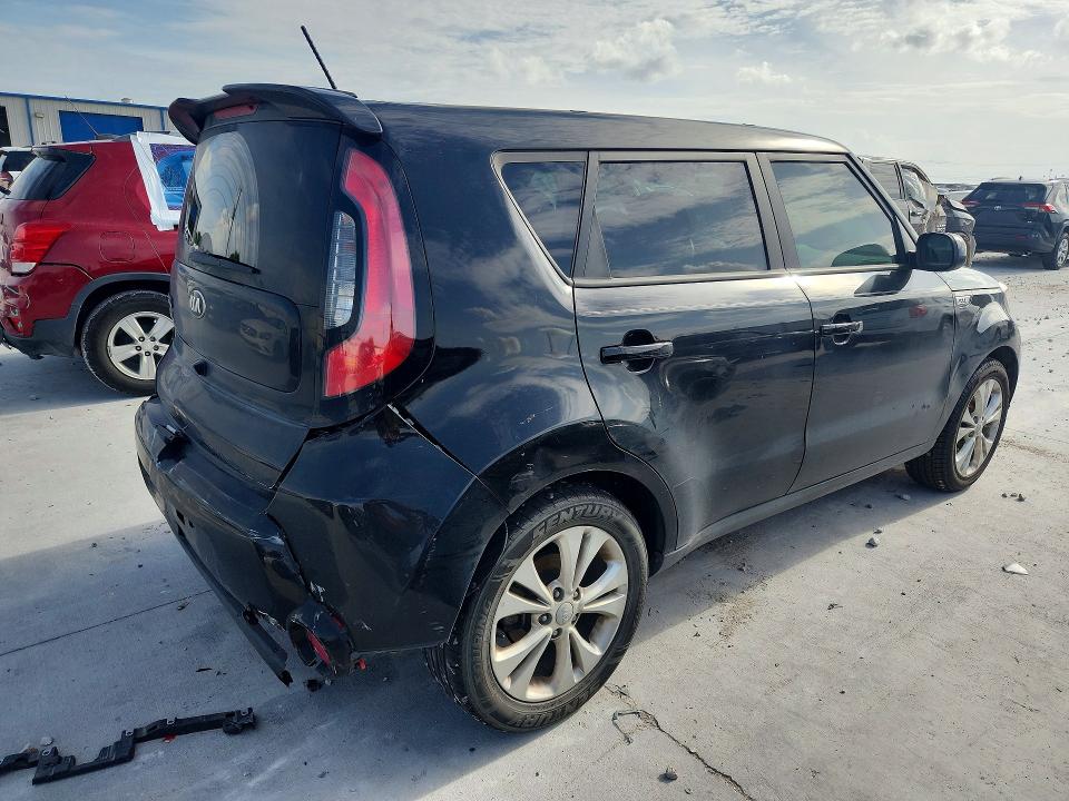 2016 Kia Soul VIN KNDJP3A52G7395070 COPART salvage auction — REAR END, Tx - Salvage Vehicle Title, sold $2,700 on 2026-07-31 (photo 3)