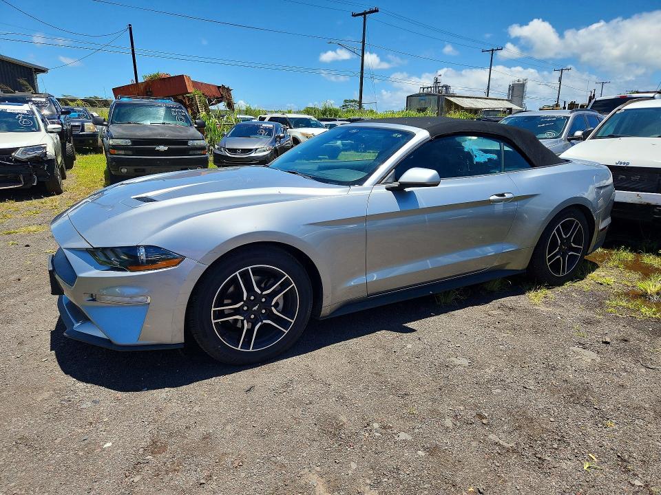 2023 Ford Mustang VIN 1FATP8UH7P5108058 COPART salvage auction — FRONT END, HI - CERTIFICATE OF TITLE, sold $5,500 on 2026-07-27 (photo 1)