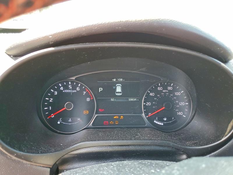 2018 Kia Soul VIN KNDJP3A55J7585436 COPART salvage auction — FRONT END, Mi - Certificate Of Title, sold $675 on 2026-07-24 (photo 9)
