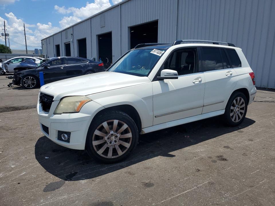 2010 Mercedes-benz Glk-class VIN WDCGG5GB7AF485986 COPART salvage auction — FRONT END, FL - CERT OF TITLE SLVG REBUILDABLE, sold $1,800 on 2026-07-15 (photo 1)