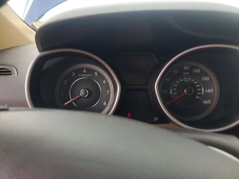 2013 Hyundai Elantra VIN KMHDH4AE6DU868719 COPART salvage auction — NORMAL WEAR, Ks - Dealer Only Clean Title, sold $200 on 2026-07-28 (photo 9)