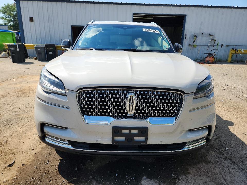 2021 Lincoln Aviator VIN 5LM5J7WC3MGL12364 COPART salvage auction — SIDE, La - Cert Of Title-Salvage, sold $7,100 on 2026-07-30 (photo 5)