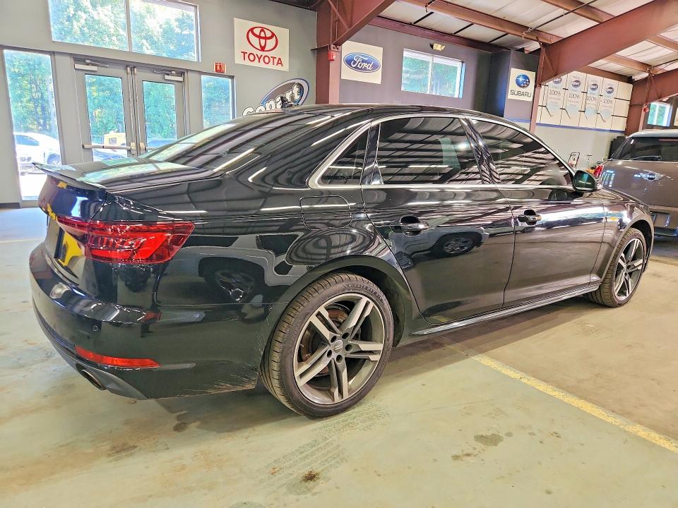 2018 Audi A4 VIN WAULMAF40JA043327 COPART salvage auction — MINOR DENT/SCRATCHES, MA - CERTIFICATE OF TITLE (P), sold $6,700 on 2026-07-15 (photo 3)