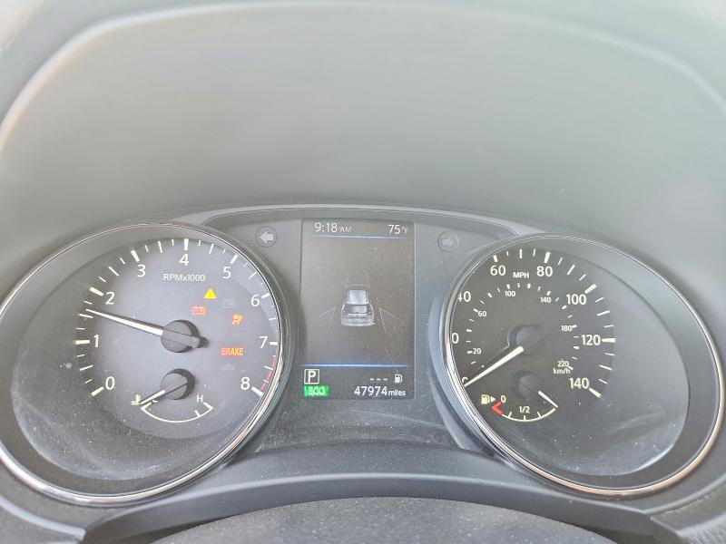 2020 Nissan Rogue VIN JN8AT2MV0LW113305 COPART salvage auction — FRONT END, Ca - Salvage Certificate, sold $2,200 on 2026-07-17 (photo 9)