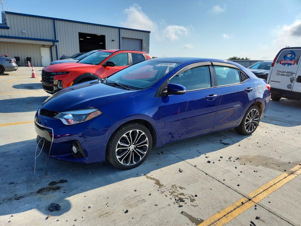 2016 Toyota Corolla VIN 5YFBURHE4GP483459 COPART salvage auction — REAR END, Ky - Cert Of Title-Salvage, sold $800 on 2026-07-30 (photo 1)