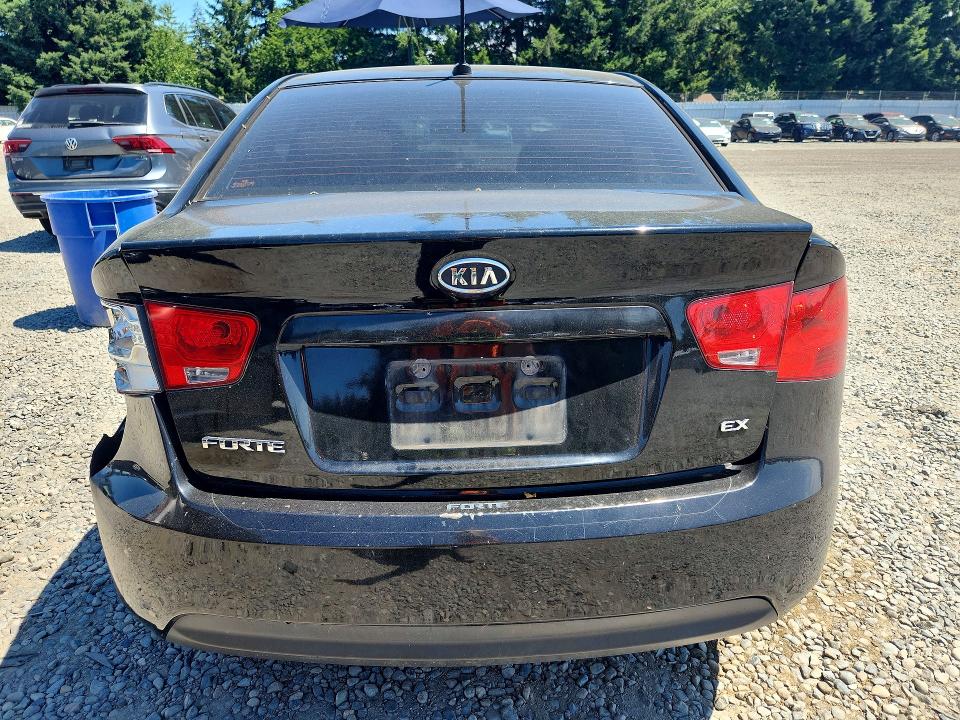 2011 Kia Forte VIN KNAFU4A20B5447114 COPART salvage auction — REAR END, WA - BILL OF SALE, sold $200 on 2026-07-10 (photo 6)