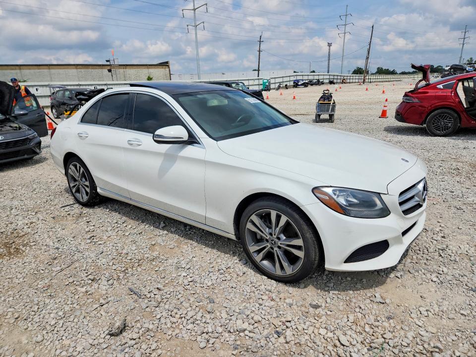 2018 Mercedes-benz C-klasse VIN WDDWF4KB3JR413905 COPART salvage auction — MECHANICAL, Oh - Certificate Of Title, sold $6,500 on 2026-07-28 (photo 4)